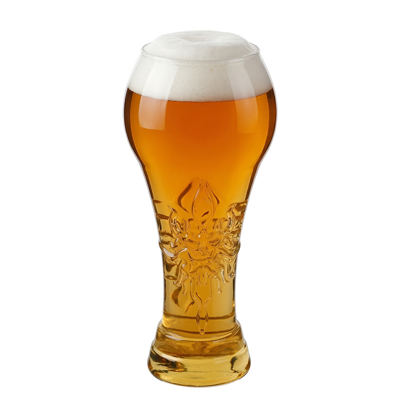 ⚽️🏆🍺Művészi domborművel díszített nagy söröspohár