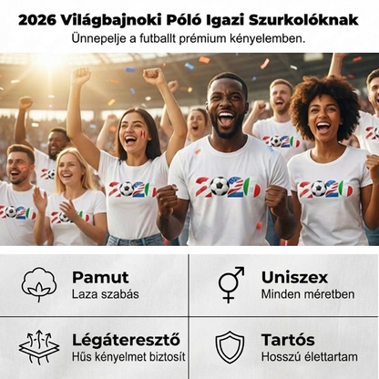 Unisex Alkalmi Kerek Nyakú Póló