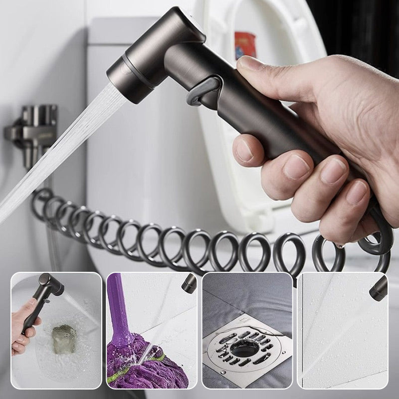 🚽 2 az 1-ben WC-elterelő szelep és permetező szett💧🛠️