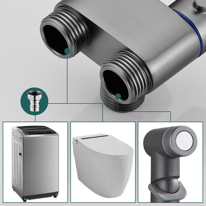 🚽 2 az 1-ben WC-elterelő szelep és permetező szett💧🛠️
