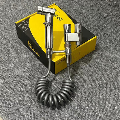 🚽 2 az 1-ben WC-elterelő szelep és permetező szett💧🛠️