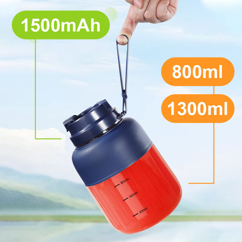 🥤🍓 Hordozható mini turmixgép – Friss smoothie bárhol, bármikor! ⚡🌿