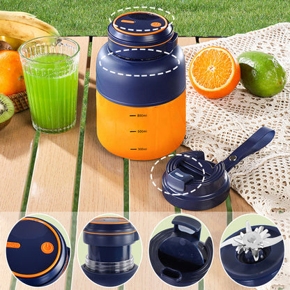 🥤🍓 Hordozható mini turmixgép – Friss smoothie bárhol, bármikor! ⚡🌿