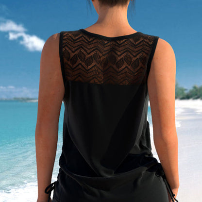 🩱 Mintás kétrészes tankini fürdőruha | S-3XL