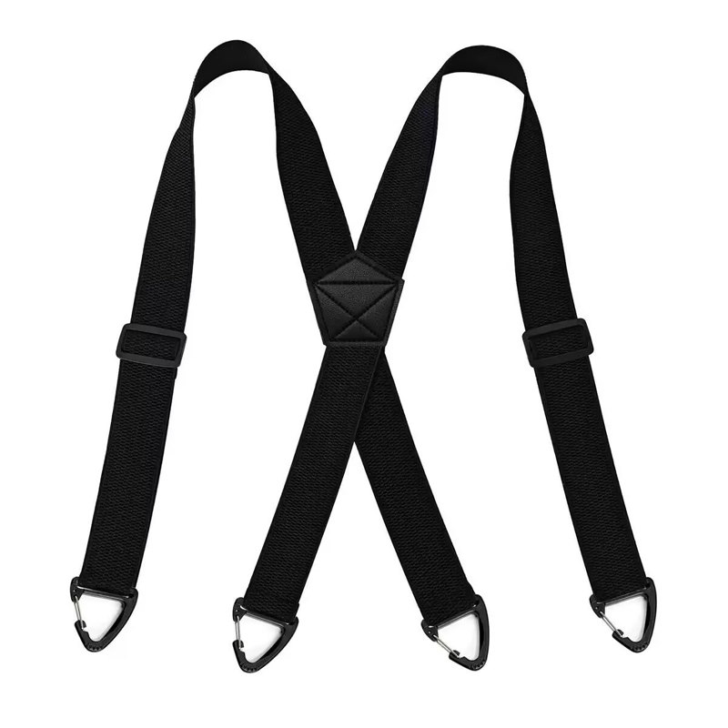 👔 Férfi nadrágtartó (hózentróger) X-háttal és csatos rögzítéssel – Erős csatok, széles pántok és állítható méret a tökéletes tartásért 👖
