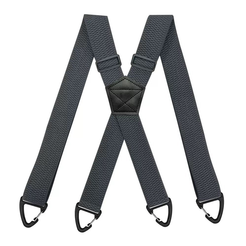 👔 Férfi nadrágtartó (hózentróger) X-háttal és csatos rögzítéssel – Erős csatok, széles pántok és állítható méret a tökéletes tartásért 👖