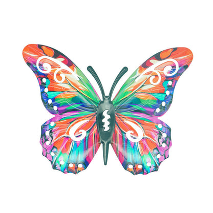 🦋 Prémium fém pillangó faldekor – Időjárásálló dísz kertbe, teraszra és erkélyre