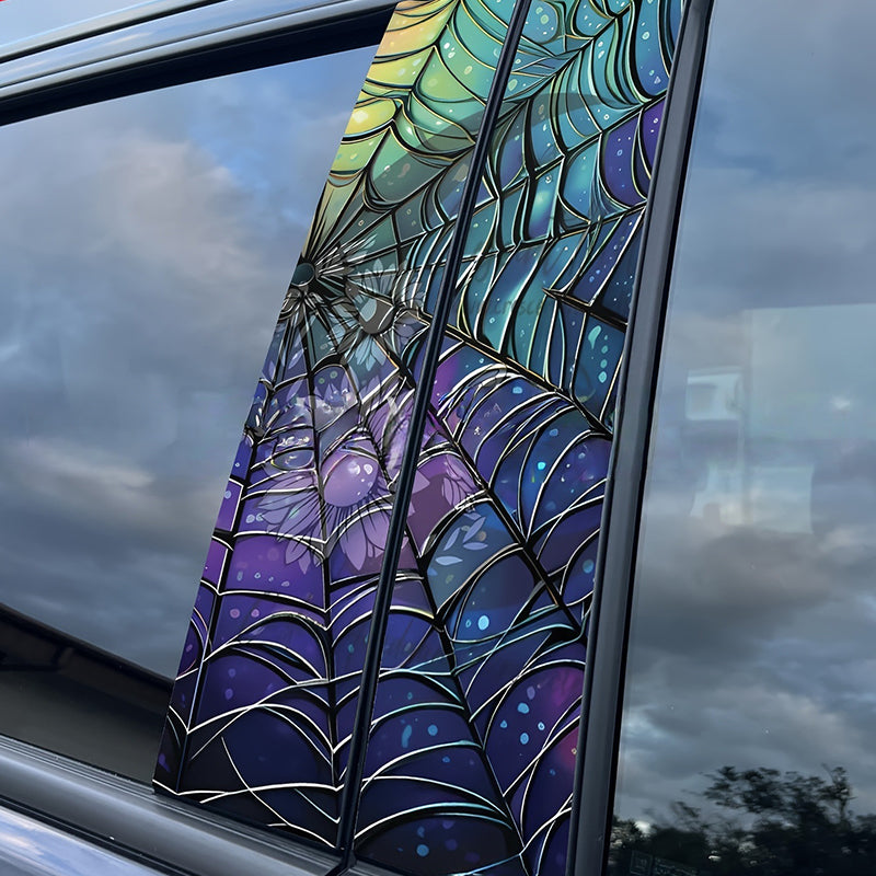 Dekoratív matricák az autó B-oszlopaira