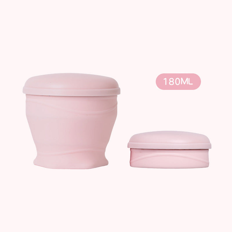 🥛Összecsukható szilikon utazócsésze fedéllel🔥