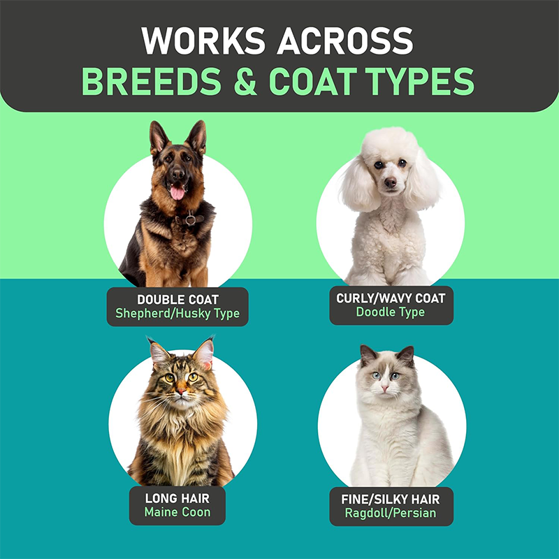 🐾 1+1 akció! 🧹 Kétoldalas fésű macskáknak és kutyáknak egyaránt🐶
