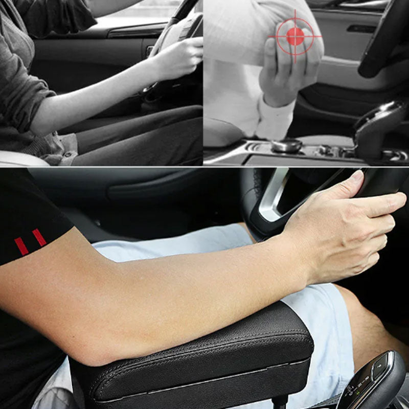🔥Többfunkciós autós könyöktámasz réstöltő vezeték nélküli töltéssel🚗