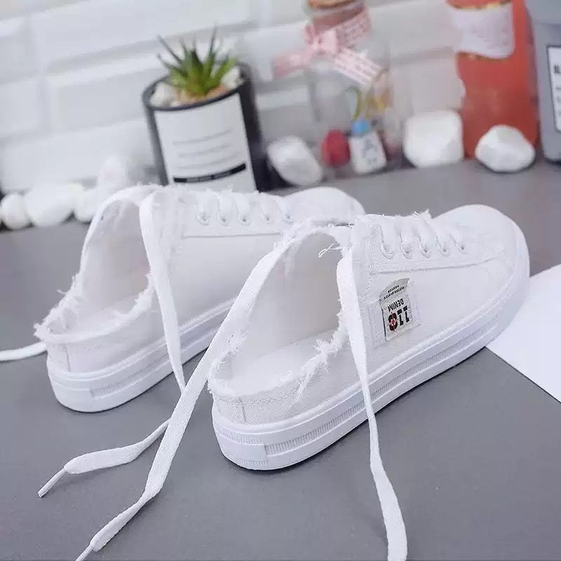 💐Női farmer anyagú slip-on papucs – kényelmes talp és laza stílus 👟☀️