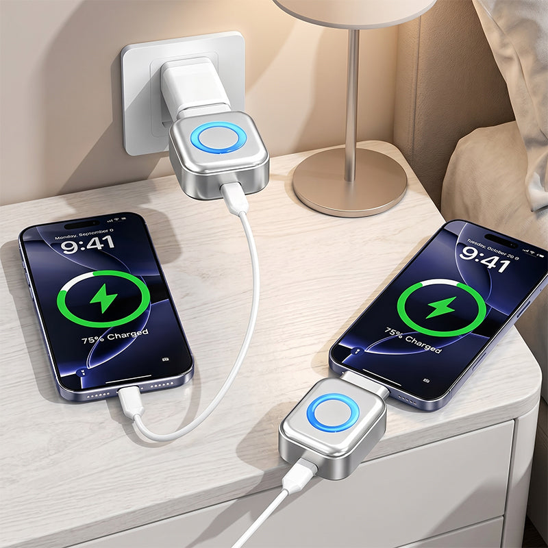 🌞⚡ 140 W-os USB-C PD 3.1 töltő AI automatikus kikapcsolással és intelligens akkumulátorvédelemmel – univerzális iPhone-hoz, MacBookhoz és táblagépekhez