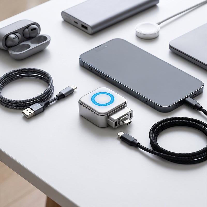 🌞⚡ 140 W-os USB-C PD 3.1 töltő AI automatikus kikapcsolással és intelligens akkumulátorvédelemmel – univerzális iPhone-hoz, MacBookhoz és táblagépekhez