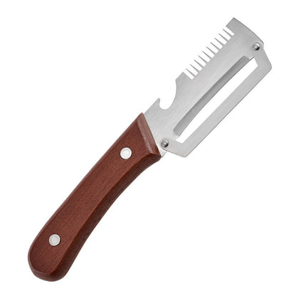 🔪🥔 3-in-1 zöldhagyma aprító és hámozó konyhai eszköz 🥗✨