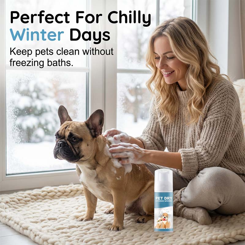 🐶🐱Vízmentes tisztító hab kutyáknak és macskáknak