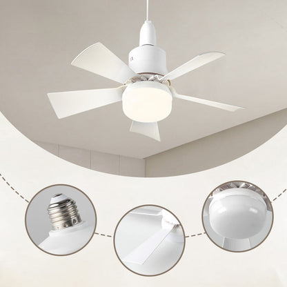 Hordozható mennyezeti ventilátor és lámpa 2 az 1-ben✨távirányítóval