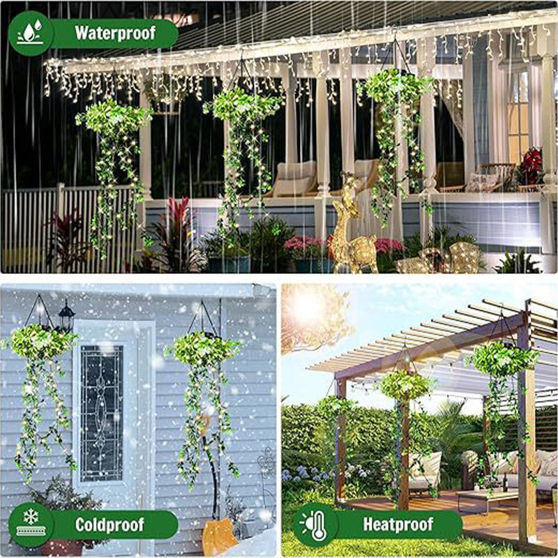 ☀️🌿 Napelemes függeszthető LED fűlámpa – Varázslatos hangulat kertbe, teraszra és erkélyre