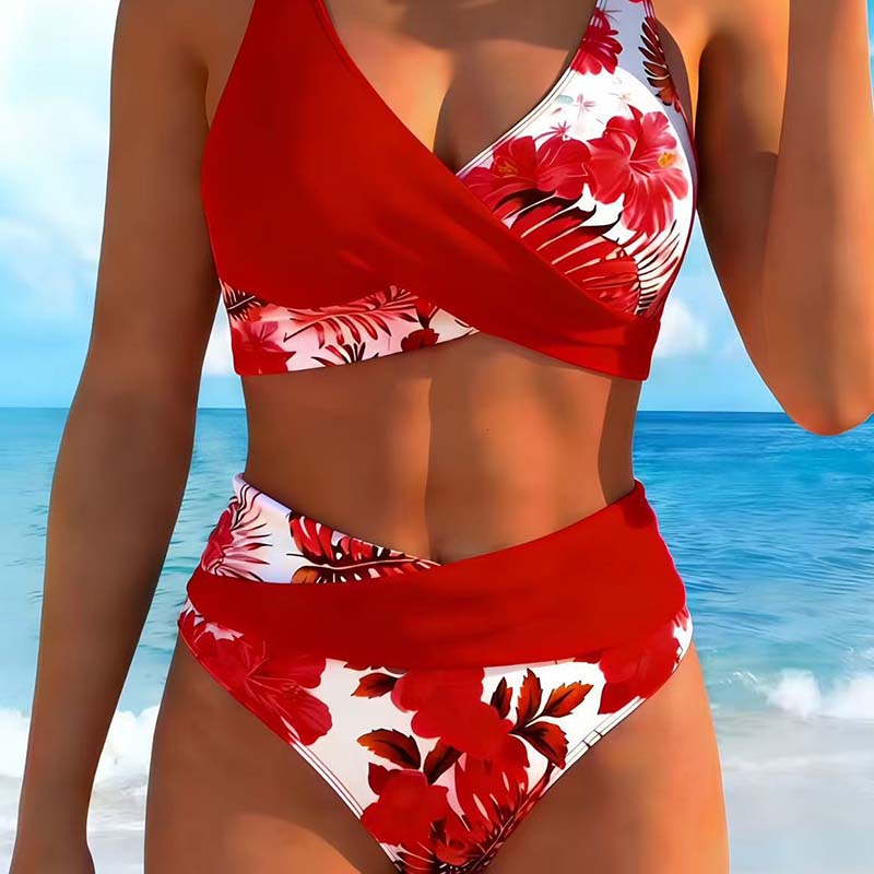🏖️👙 Divatos női bikini szett – Magas derekú fazon a tökéletes nyári megjelenésért