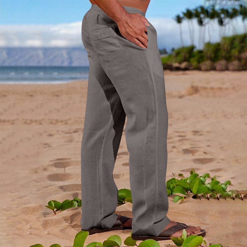 🔥Egyenes szabású👖mindennapi viseletre alkalmas férfi nadrág