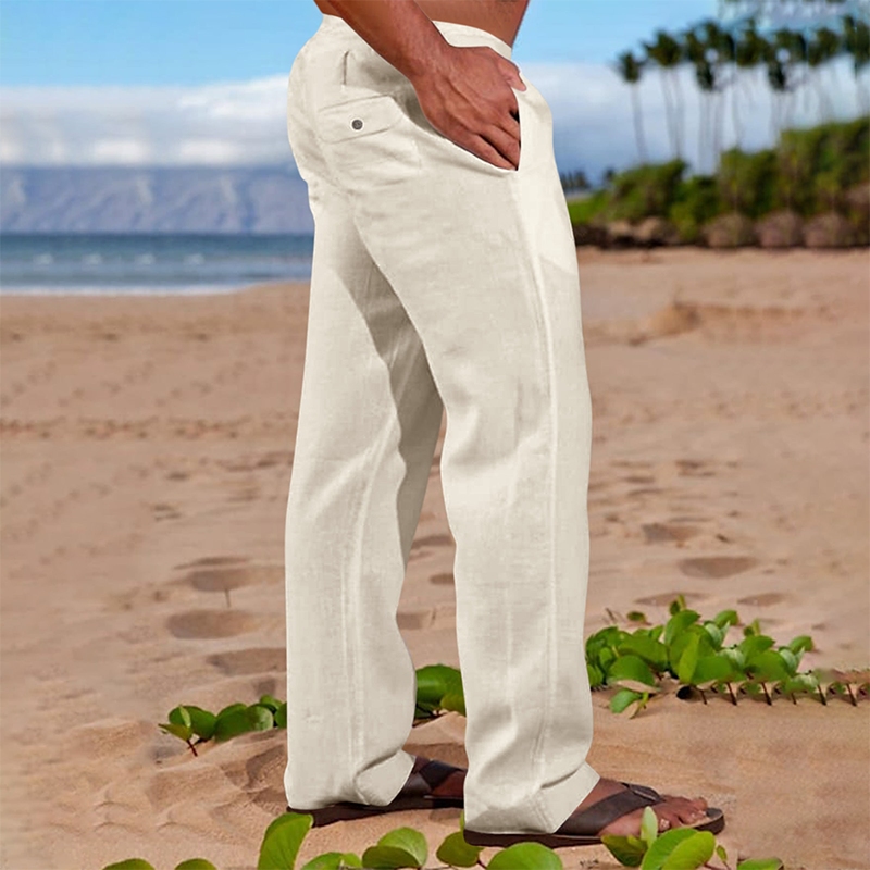 🔥Egyenes szabású👖mindennapi viseletre alkalmas férfi nadrág