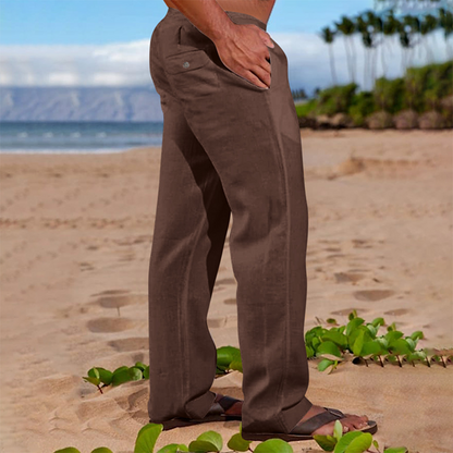 🔥Egyenes szabású👖mindennapi viseletre alkalmas férfi nadrág