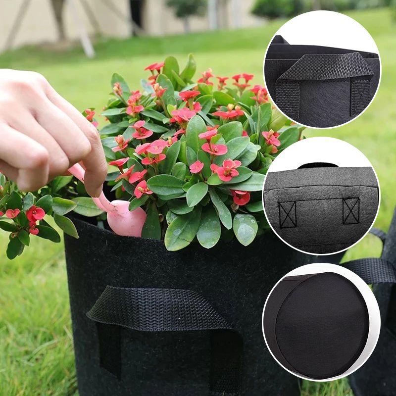 Micro Aerated Geotextile Plant Grow Bag