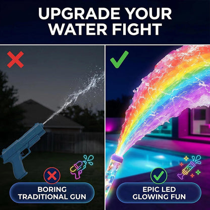 ✨🌈 Vízis játék szivattyúval és sötétben világító LED-del💦