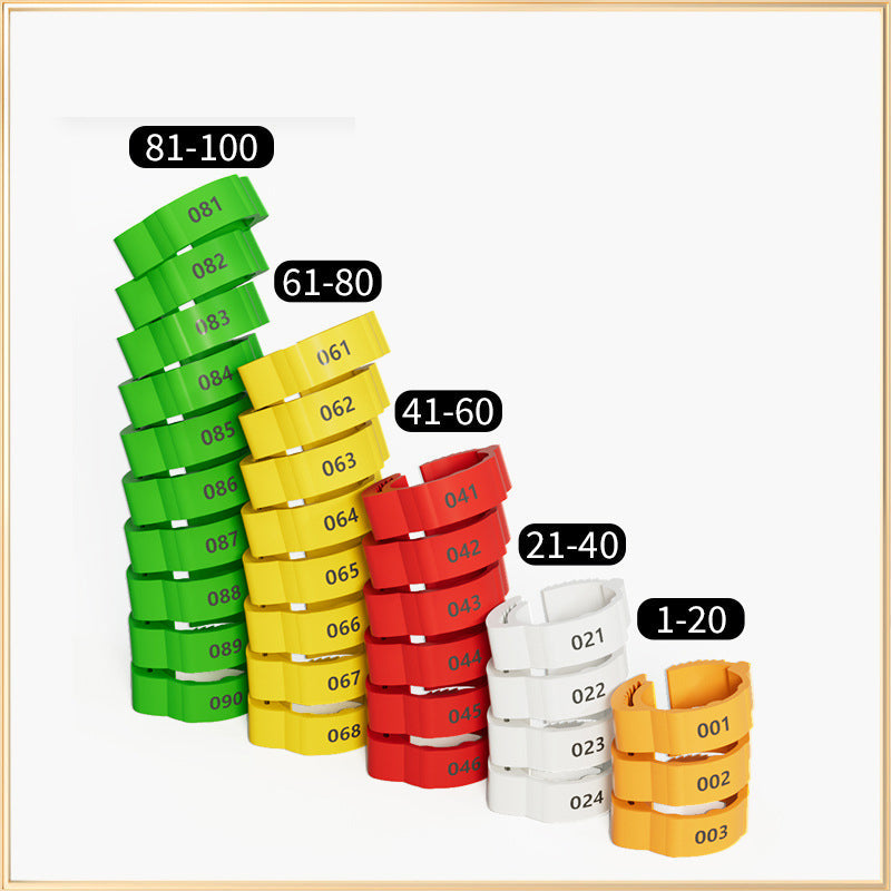 🐓Állítható, rögzíthető baromfi-lábkötők