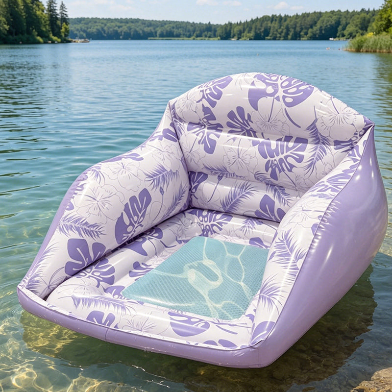 🏊💺U alakú felfújható medenceúszó – Pihenjen stílusosan, kiváló felnőtteknek és gyerekeknek egyaránt, könnyen tárolható ⚡