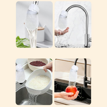 💧 Csapra szerelhető szűrőbetét‑hatékony szűrés rozsda, üledék és rovarpeték eltávolítására konyhai és fürdőszobai csapokhoz