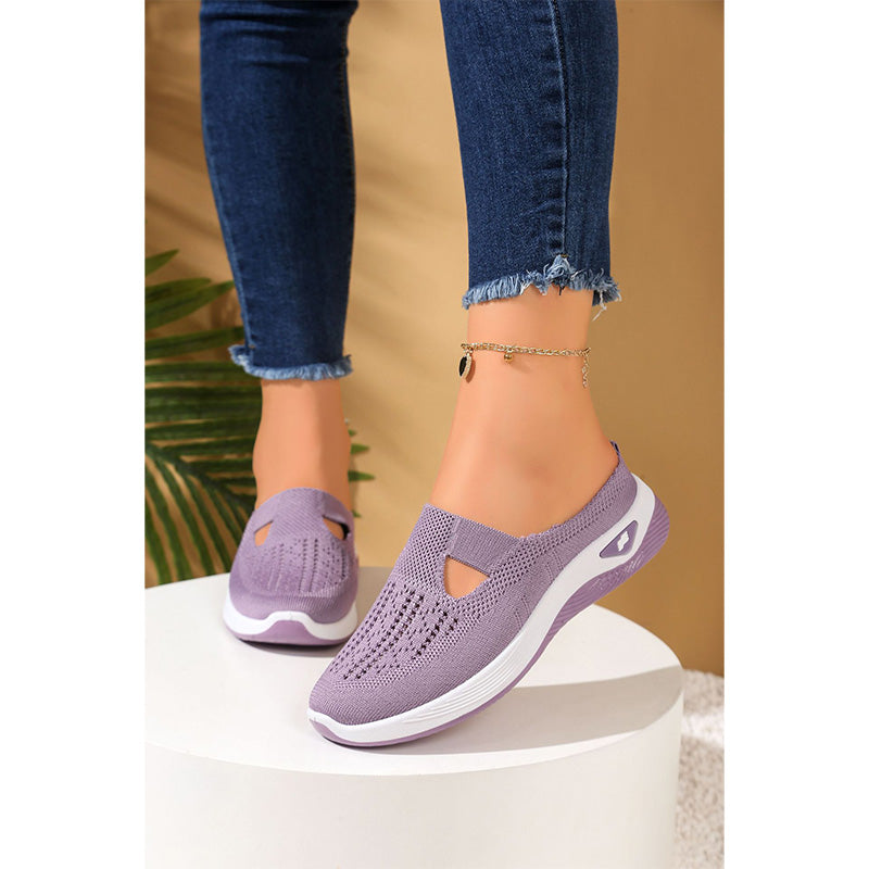 👟Női légáteresztő hálós felcsúszós cipő🌬️