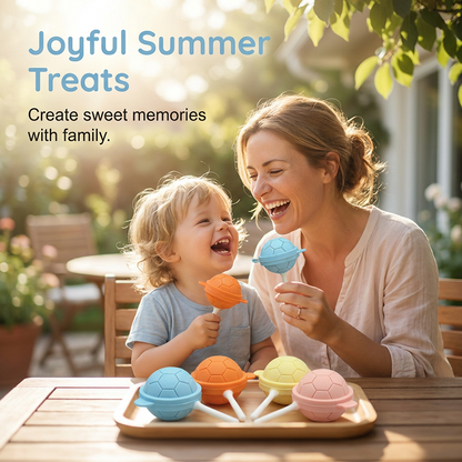 🍦 Mini szilikon jégkrémforma – Könnyű kifordítás, újrahasználható ⭐
