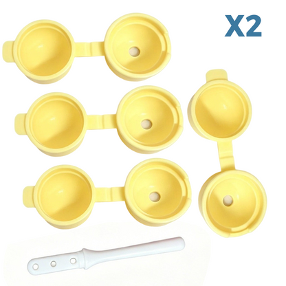 🍦 Mini szilikon jégkrémforma – Könnyű kifordítás, újrahasználható ⭐