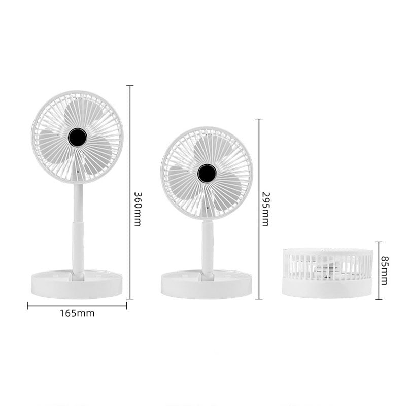 A 2026-os nyár elengedhetetlen kellékei. Összecsukható ventilátor dugaszolóval
