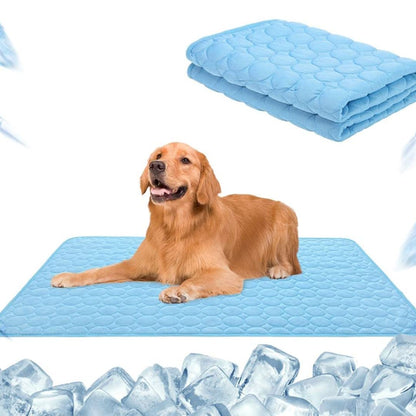 🐶🧊Prémium hűtőszőnyeg háziállatoknak - Gyors hőelvezetés