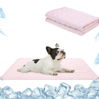 🐶🧊Prémium hűtőszőnyeg háziállatoknak - Gyors hőelvezetés