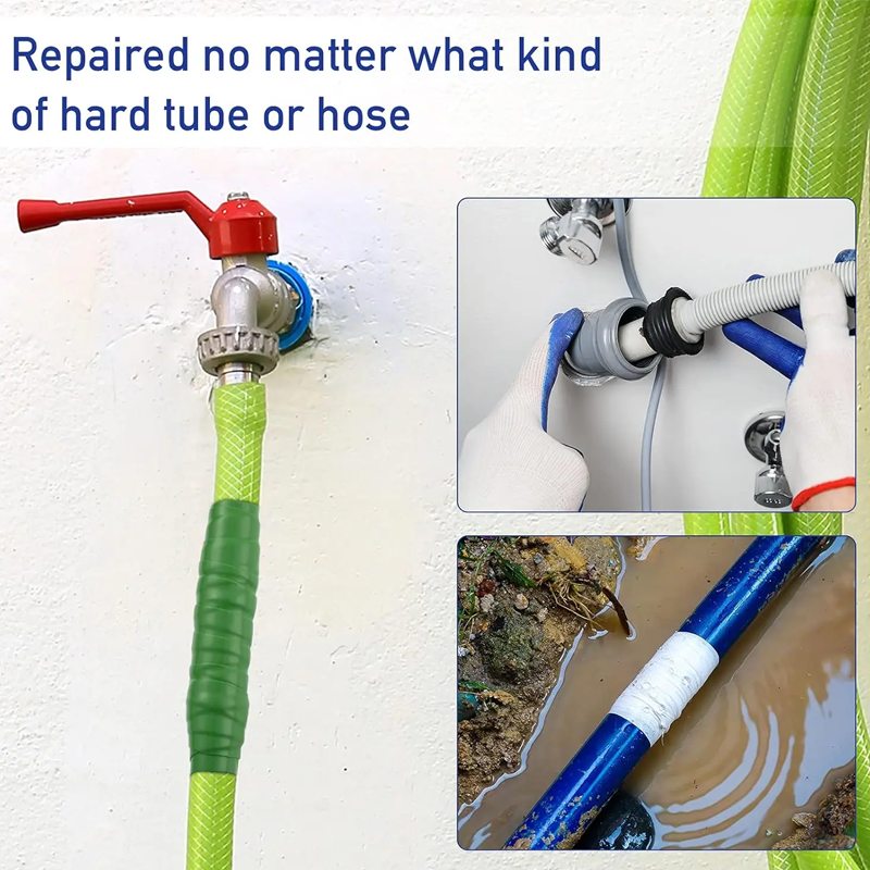 🚰 Vízálló önfúziós szalag – Mágikus öntapadó tömítés, azonnali javítás 🛠️✨