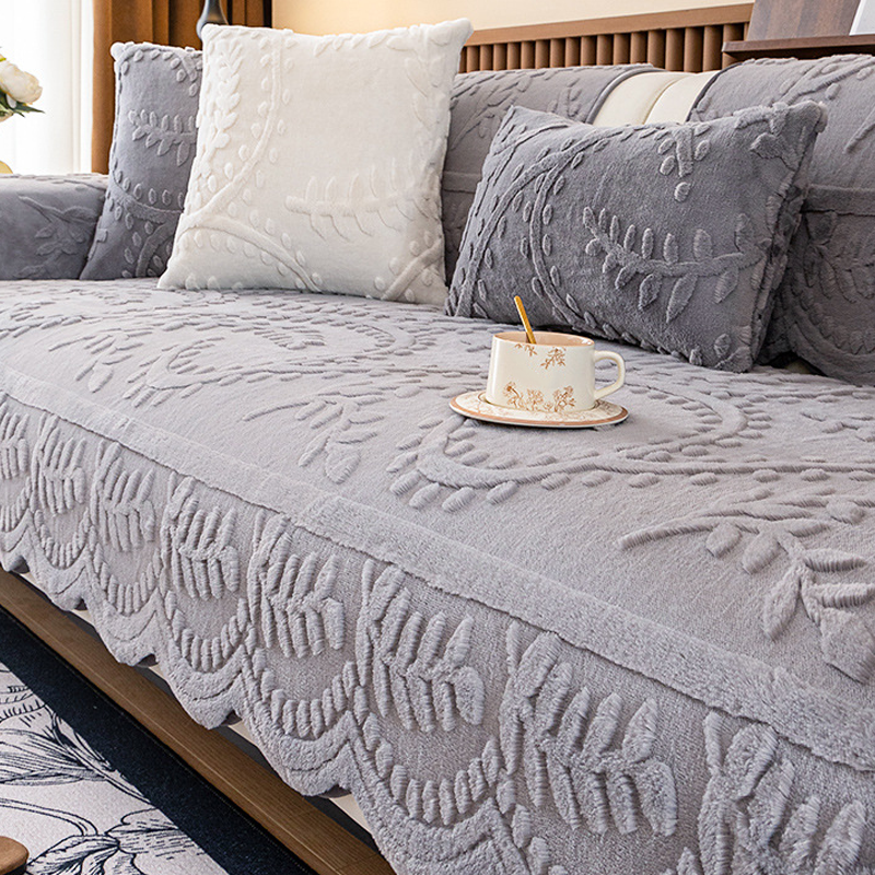 🛋️ 🐰 Műnyúlszőr kanapéhuzat – csúszásgátló és rendkívül puha ✨