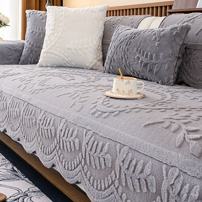 🛋️ 🐰 Műnyúlszőr kanapéhuzat – csúszásgátló és rendkívül puha ✨