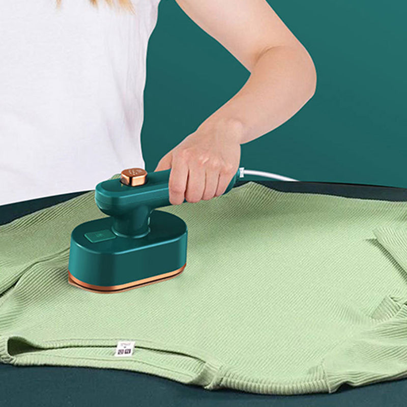 👕  💨 Utazáshoz alkalmas mini gőzvasaló – 90°-ban elforgatható, kerámia-titán lapokkal, ideális utazáshoz és gyors vasaláshoz 🧳