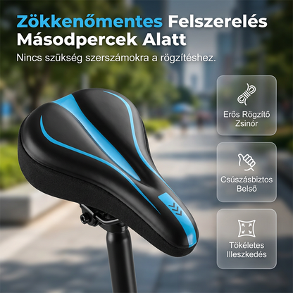 🚴Ergonomikus memóriahabos kerékpár nyereghuzat