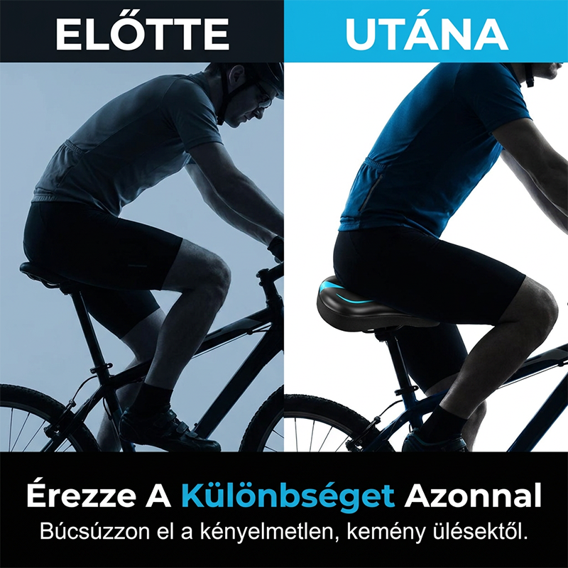 🚴Ergonomikus memóriahabos kerékpár nyereghuzat