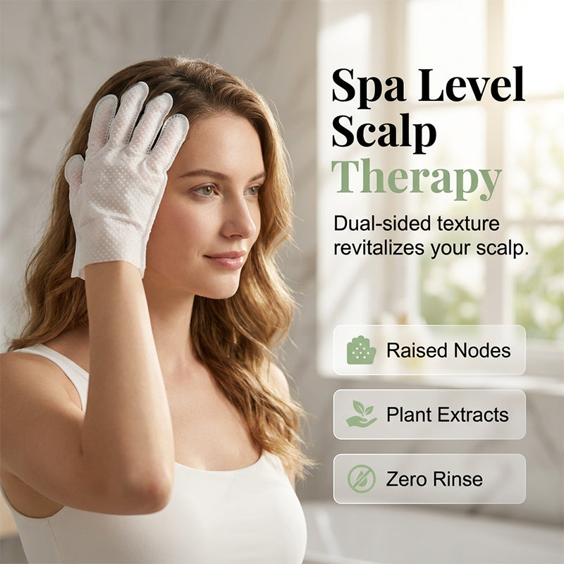 Cleansing Gloves for Instant Fluffy Hair