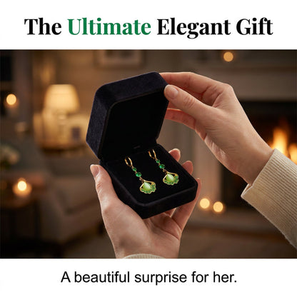 【1+1-et ingyen】Elegáns ginkgo-levél mintás rojtos fülbevalók