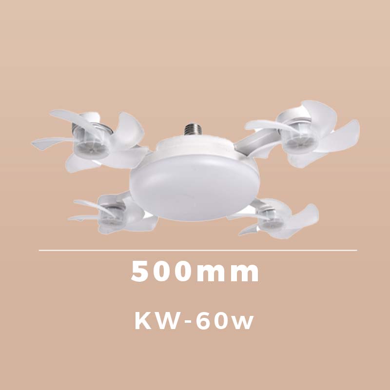 🌀 Mennyezeti ventilátor LED-lámpával és távirányítóval