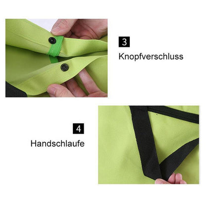 🛒✨ 2 az 1-ben Összecsukható Bevásárlókocsi – Könnyű, Strapabíró és Bárhová Magaddal Viheted