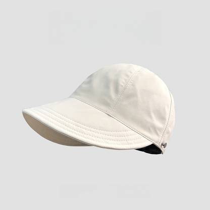 ✨ Női, UPF 50+ védelemmel rendelkező, elegáns, összecsukható napkalap – Összecsukható, lélegző 🌞👒