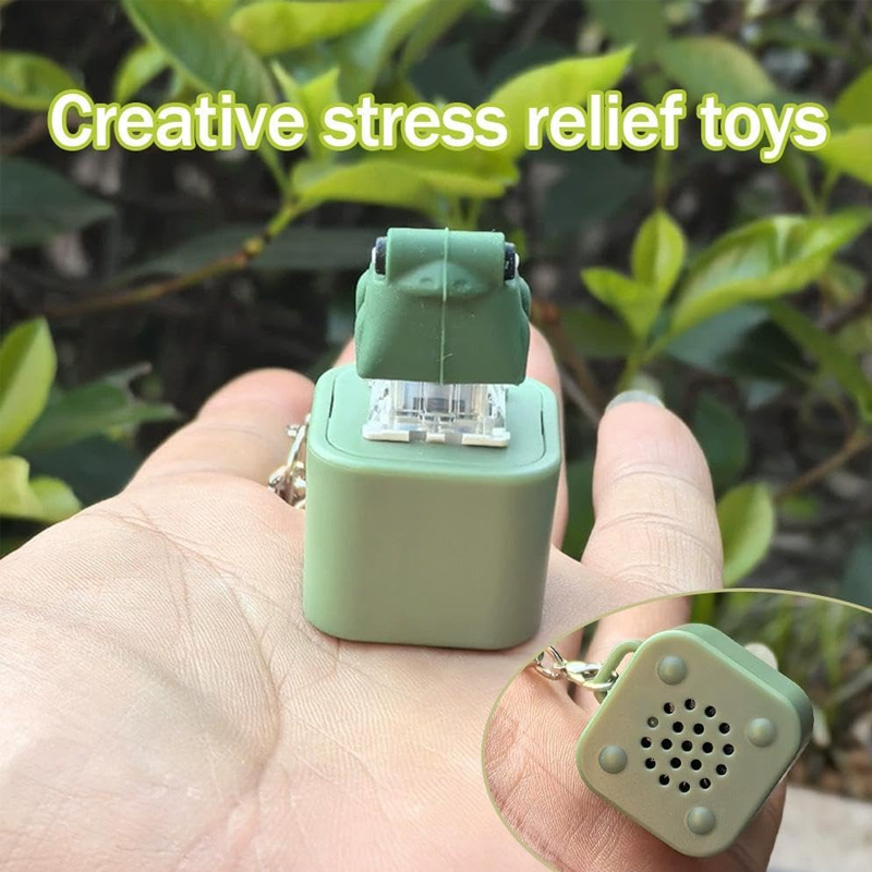 🐸✨ Vicces brekegő béka stresszoldó játék – Hanggal, fénnyel és végtelen szórakozással