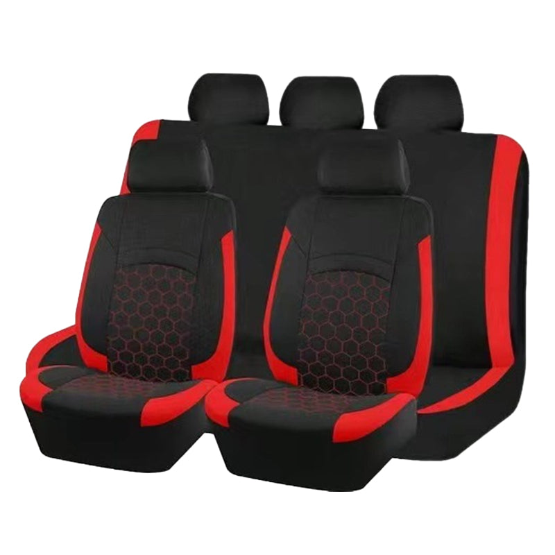 🚗✨ Univerzális 9 részes autóüléshuzat-szett – Elegáns védelem minden 5 üléses autóhoz
